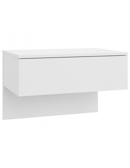 Comodino a Parete Bianco