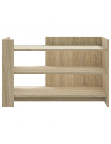 Tavolino da Salotto Rovere Sonoma 80x50x50 cm Legno Multistrato