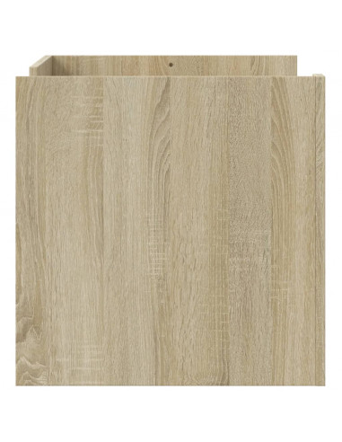 Tavolino da Salotto Rovere Sonoma 80x50x50 cm Legno Multistrato