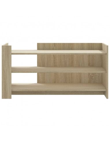 Tavolino Salotto Rovere Sonoma 100x50x50cm in Legno Multistrato