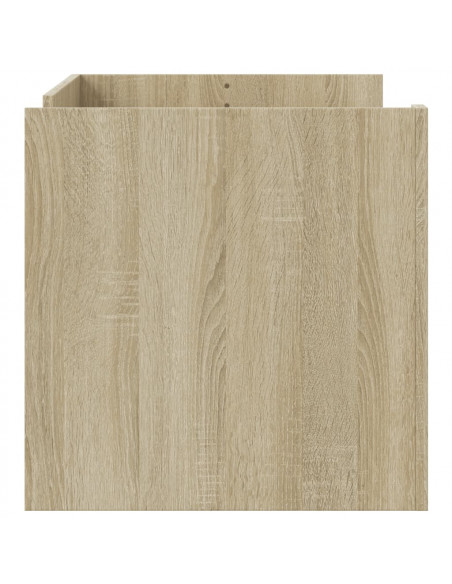 Tavolino Salotto Rovere Sonoma 100x50x50cm in Legno Multistrato