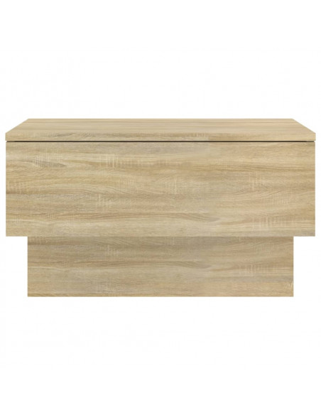 Comodino a Muro Rovere Sonoma