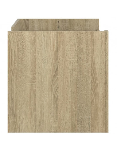 Tavolino Salotto Rovere Sonoma 100x50x50cm in Legno Multistrato