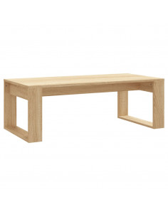Tavolino da Salotto Rovere Sonoma 102x50x35cm Legno Multistrato 2