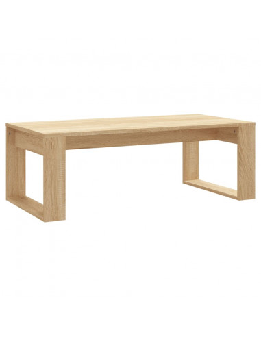 Tavolino da Salotto Rovere Sonoma 102x50x35cm Legno Multistrato