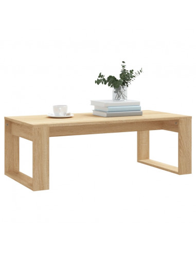 Tavolino da Salotto Rovere Sonoma 102x50x35cm Legno Multistrato