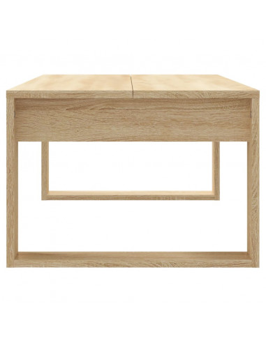 Tavolino da Salotto Rovere Sonoma 102x50x35cm Legno Multistrato