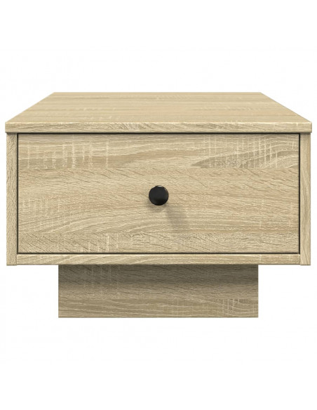 Tavolino da Salotto Rovere Sonoma 60x45x31 cm Legno Multistrato