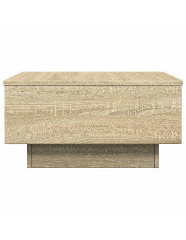 Tavolino da Salotto Rovere Sonoma 60x45x31 cm Legno Multistrato