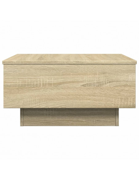 Tavolino da Salotto Rovere Sonoma 60x45x31 cm Legno Multistrato