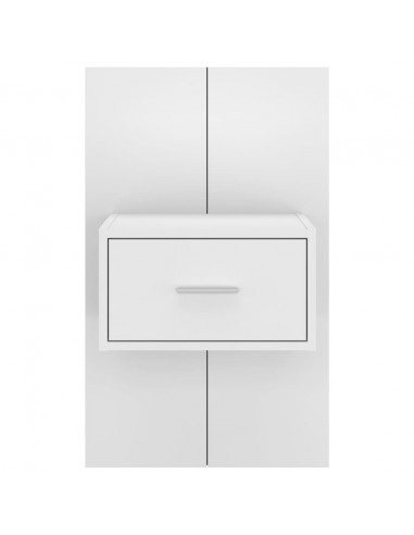 Comodino a Parete Bianco