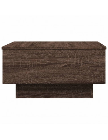 Tavolino da Salotto Rovere Marrone 60x45x31cm Legno Multistrato