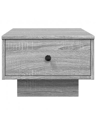 Tavolino Salotto Grigio Sonoma 60x45x31 cm Legno Multistrato
