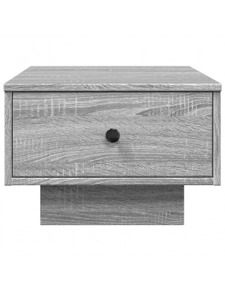 Tavolino Salotto Grigio Sonoma 60x45x31 cm Legno Multistrato