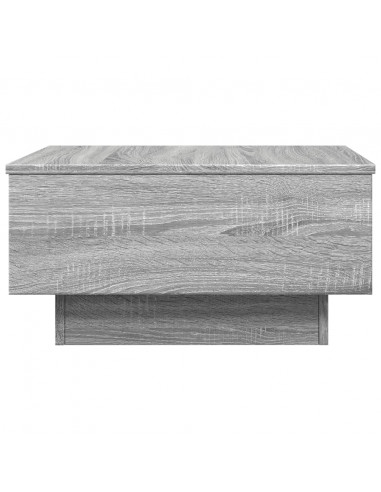 Tavolino Salotto Grigio Sonoma 60x45x31 cm Legno Multistrato