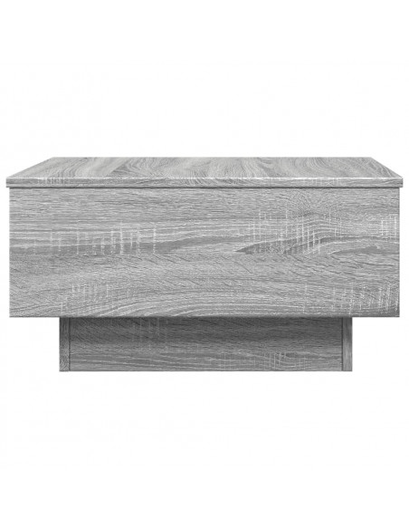 Tavolino Salotto Grigio Sonoma 60x45x31 cm Legno Multistrato