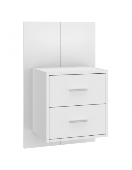 Comodino a Parete Bianco