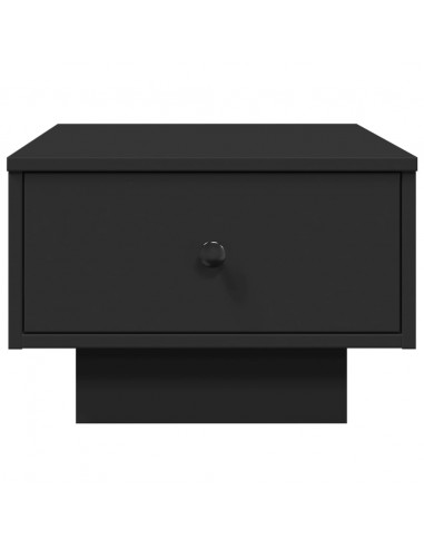 Tavolino da Salotto Nero 60x45x31 cm in Legno Multistrato
