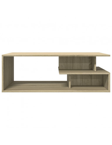 Tavolino Salotto Rovere Sonoma 102x55x35cm in Legno Multistrato