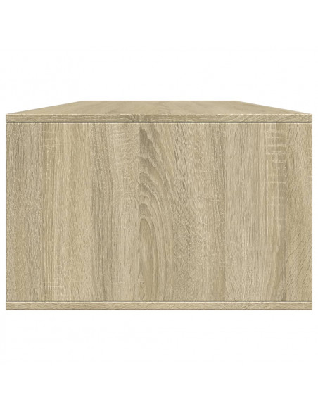 Tavolino Salotto Rovere Sonoma 102x55x35cm in Legno Multistrato