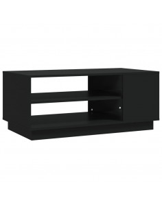 Tavolino da Salotto Nero 102x55x43 cm in Truciolato 2