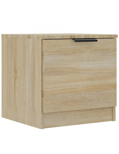 Comodini 2 pz Rovere Sonoma 40x39x40 cm