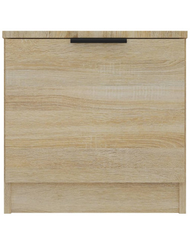 Comodini 2 pz Rovere Sonoma 40x39x40 cm