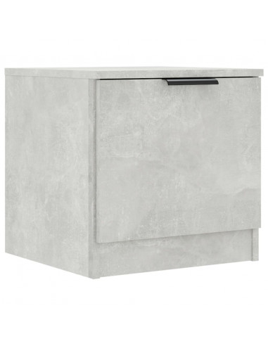 Comodino Grigio Cemento 40x39x40 cm