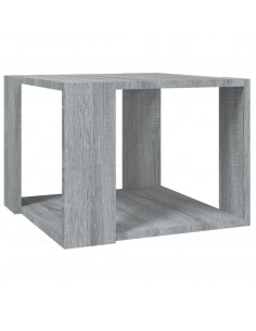 Tavolino Salotto Grigio Sonoma 40x40x30cm Legno Ingegnerizzato 2