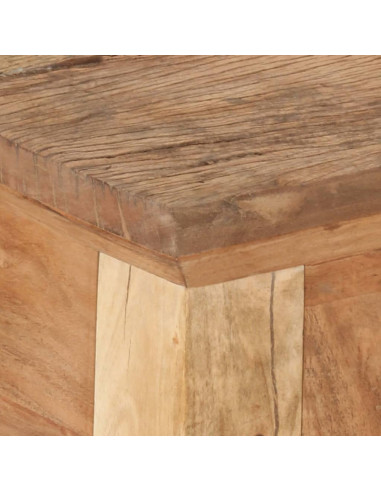 Tavolo Consolle 90,5x30x75cm in Legno di Acacia e di Recupero