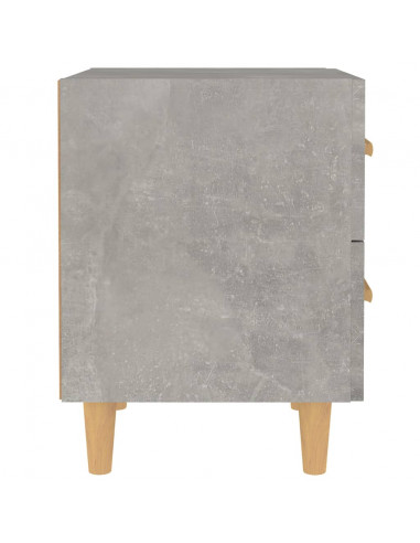 Comodino Grigio Cemento 40x35x47,5 cm