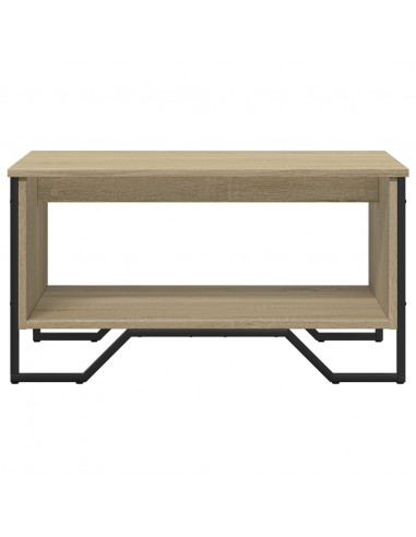 Tavolino da Salotto Rovere Sonoma 75x51x40 cm Legno Multistrato