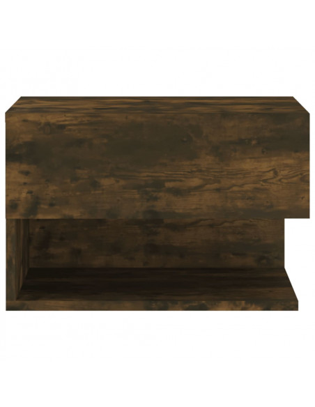 Comodino a Muro Rovere Fumo