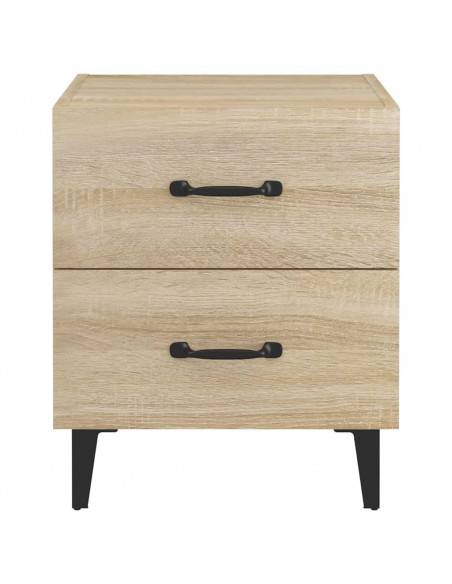 Comodino Rovere Sonoma 40x35x47,5 cm
