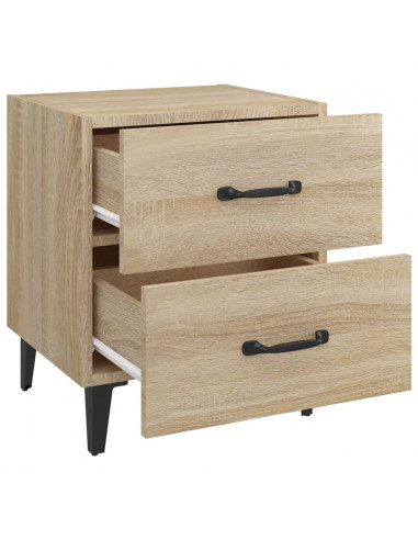 Comodino Rovere Sonoma 40x35x47,5 cm