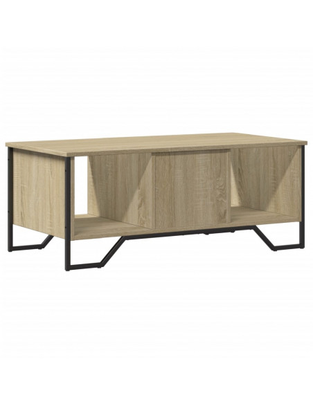 Tavolino da Salotto Rovere Sonoma 100x51x40cm Legno Multistrato