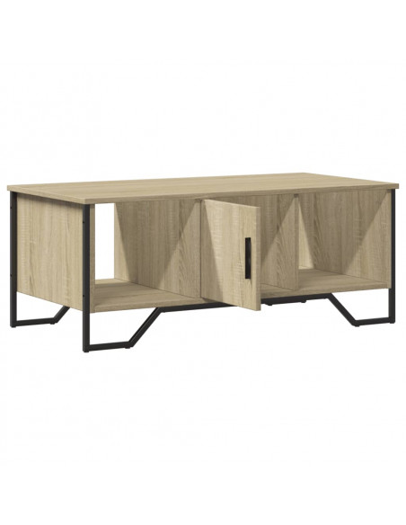 Tavolino da Salotto Rovere Sonoma 100x51x40cm Legno Multistrato