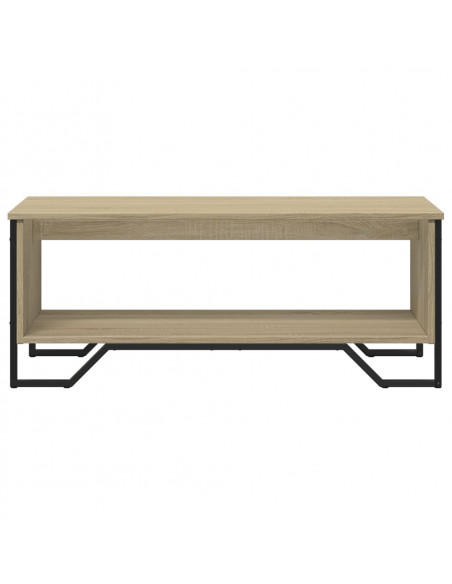 Tavolino da Salotto Rovere Sonoma 100x51x40cm Legno Multistrato