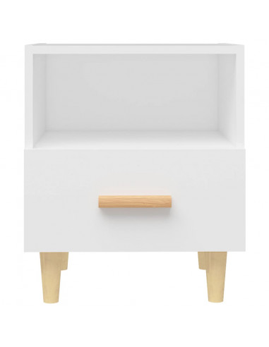 Comodini 2 pz Bianchi 40x35x47 cm