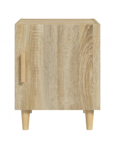 Comodini 2 pz Rovere Sonoma in Legno Multistrato