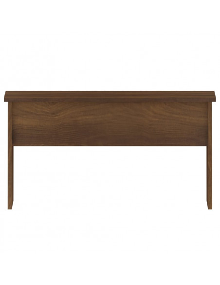 Tavolino Rovere Marrone 80x50,5x41,5 cm in Legno Multistrato