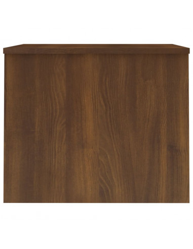 Tavolino Rovere Marrone 80x50,5x41,5 cm in Legno Multistrato