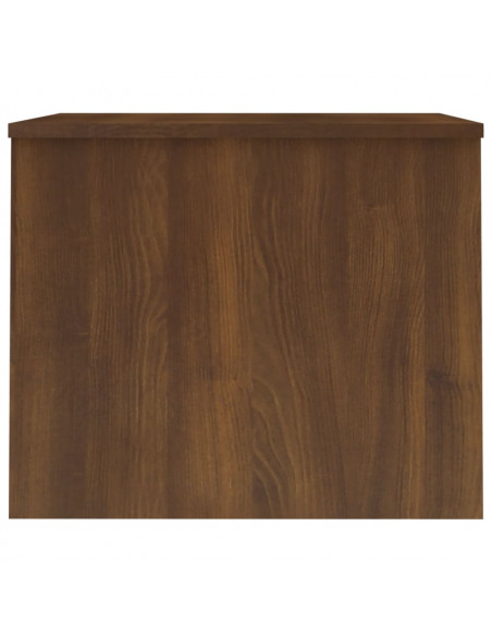 Tavolino Rovere Marrone 80x50,5x41,5 cm in Legno Multistrato