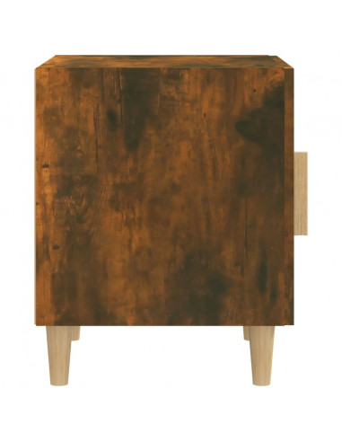 Comodino Rovere Fumo in Legno Multistrato