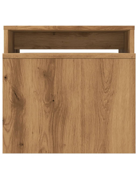 Tavolino Salotto Rovere Artigianale 100x48x40 cm in Truciolato