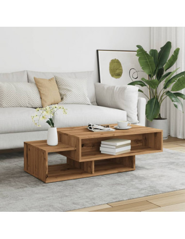 Tavolino Salotto Rovere Artigianale 105x55x32 cm in Truciolato