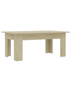 Tavolino da Salotto Rovere Sonoma 100x60x42cm Legno Multistrato 2