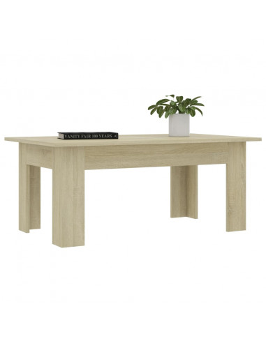 Tavolino da Salotto Rovere Sonoma 100x60x42cm Legno Multistrato