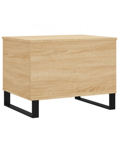 Tavolino Salotto Rovere Sonoma 60x44,5x45 cm Legno Multistrato