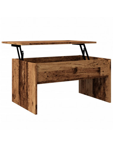 Tavolino da Salotto Rovere Antico 80x50,5x41,5 cm in Truciolato